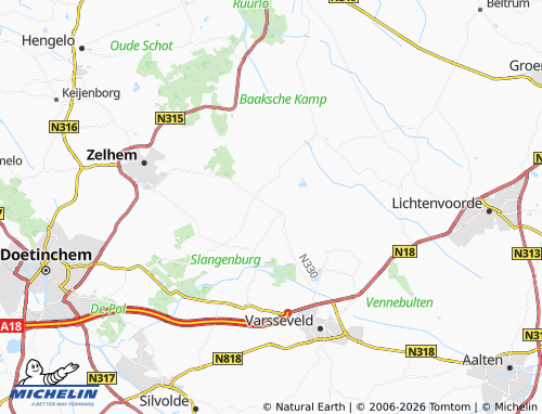 Carte MICHELIN Halle - ViaMichelin
