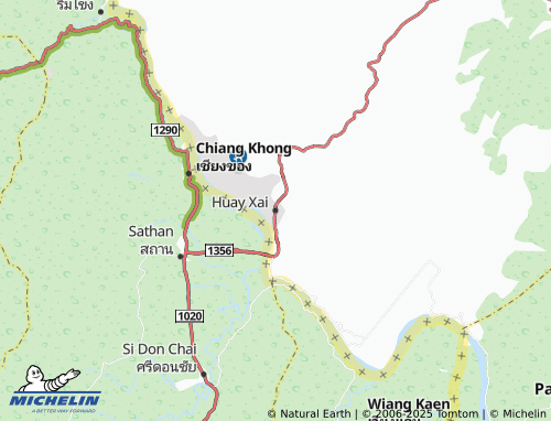 MICHELIN Huay Xai map - ViaMichelin