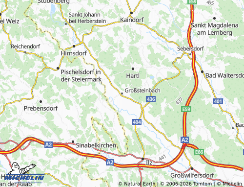 MICHELIN Großsteinbach map - ViaMichelin