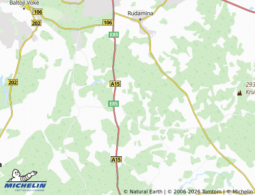 Carte MICHELIN Marijampolis - ViaMichelin
