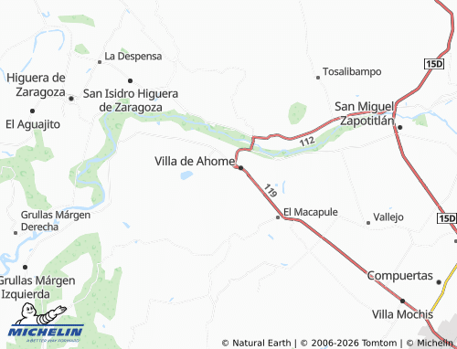 Mappa MICHELIN Hidráulica - ViaMichelin