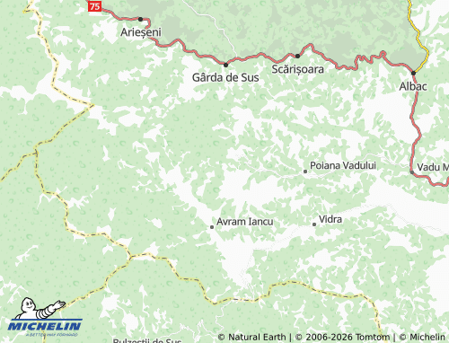 Mappa MICHELIN Avrămești - ViaMichelin