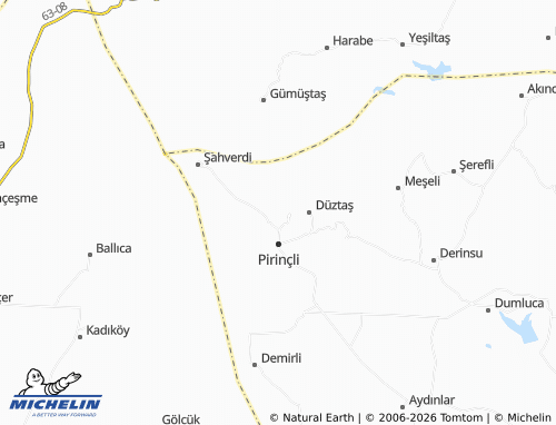 Mappa MICHELIN Subaşı - ViaMichelin