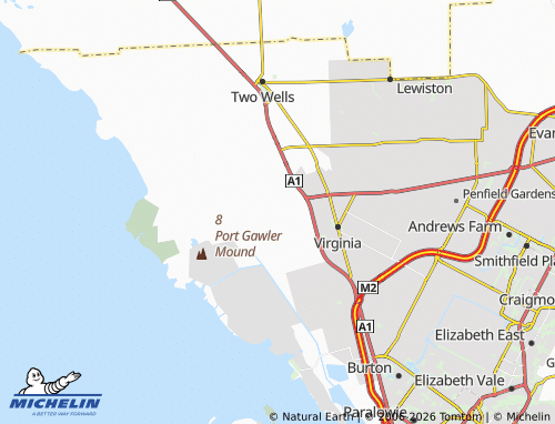 MICHELIN-Landkarte Riverlea Park - ViaMichelin