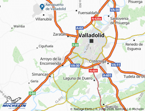 MICHELIN La Flecha map - ViaMichelin