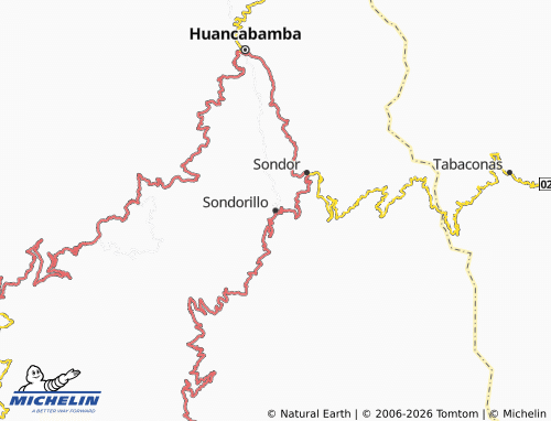 Mapa MICHELIN Sondorillo - ViaMichelin