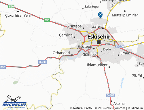 MICHELIN Orhangazi map - ViaMichelin