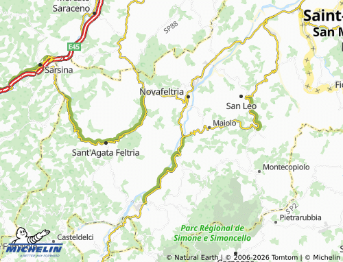 MICHELIN-Landkarte Torricella - ViaMichelin