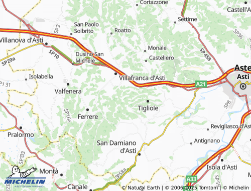 Mapa MICHELIN Barrano - ViaMichelin