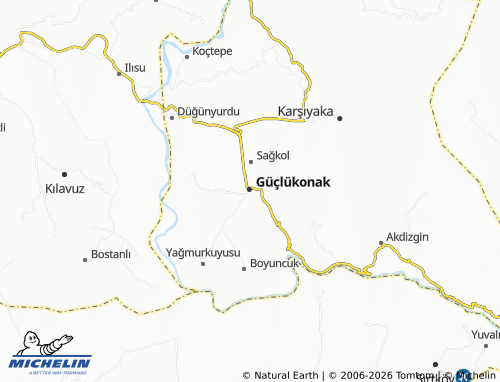 MICHELIN Bağlar map - ViaMichelin