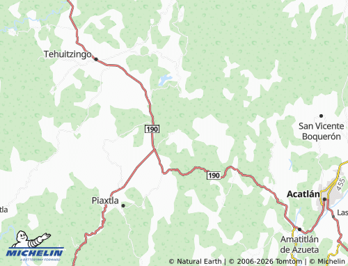 MICHELIN Guadalupe Alchipini map - ViaMichelin