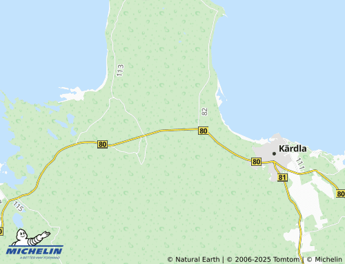 MICHELIN Risti map - ViaMichelin