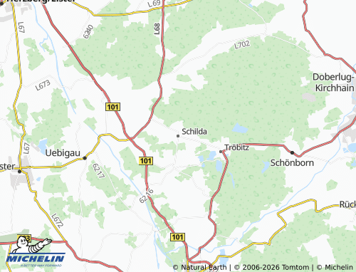 MICHELIN Schilda map - ViaMichelin