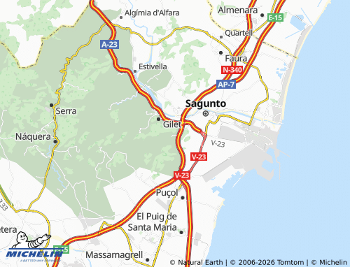 Mappa MICHELIN Pla del Bou - ViaMichelin