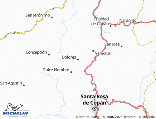 MICHELIN Dolores map - ViaMichelin
