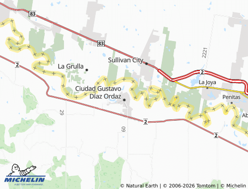 MICHELIN El Maestro map - ViaMichelin
