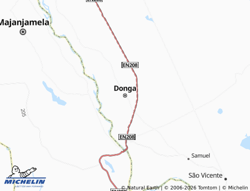 Mappa MICHELIN Donga - ViaMichelin
