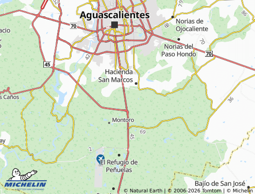 Kaart MICHELIN Vista Alegre - ViaMichelin
