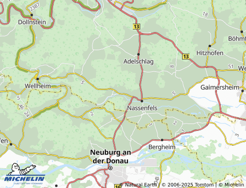 MICHELIN Zell an der Speck map - ViaMichelin