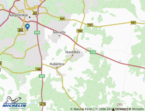 Mappa MICHELIN Skaidiškės - ViaMichelin