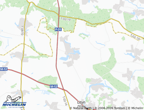 Mappa MICHELIN Ivcha - ViaMichelin