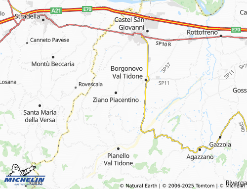 Mappa MICHELIN Seminò - ViaMichelin