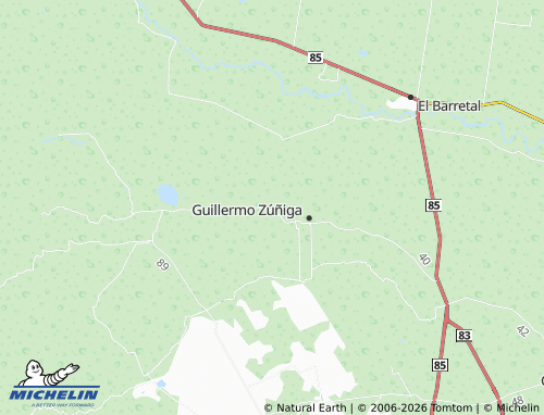 Mappa MICHELIN Emiliano Zapata - ViaMichelin