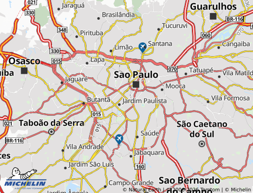 Mapa MICHELIN Bela Vista - ViaMichelin