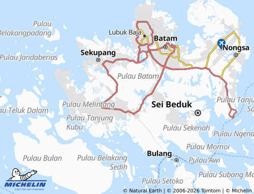 Mapa MICHELIN Kibing - ViaMichelin