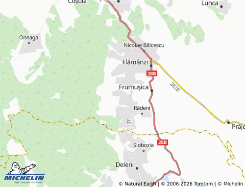 Mappa MICHELIN Șendreni - ViaMichelin