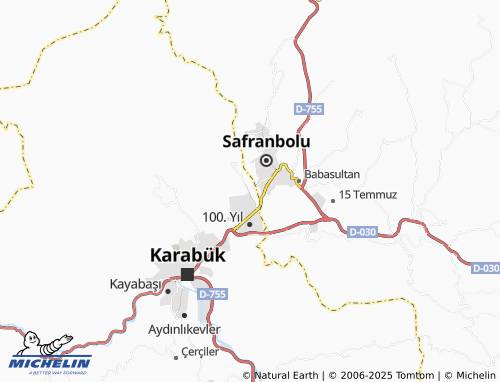 Carte MICHELIN 5000 Evler Bahçelievler - ViaMichelin