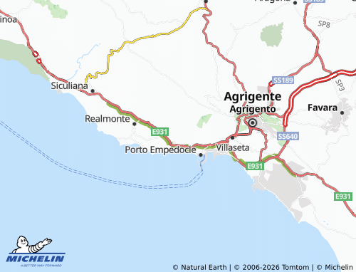 MICHELIN Caliato map - ViaMichelin