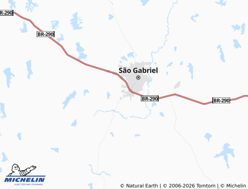 Mapa MICHELIN Gabrielense - ViaMichelin