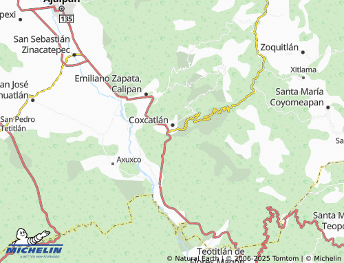 MICHELIN 20 de Noviembre map - ViaMichelin