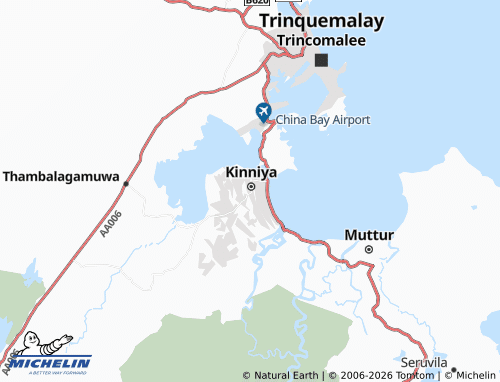 MICHELIN Kuddikarachchi map - ViaMichelin