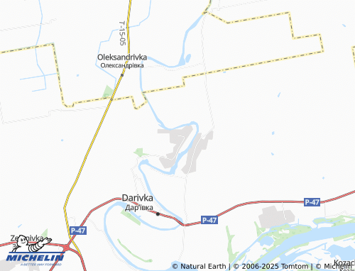 MICHELIN Fedorivka map - ViaMichelin