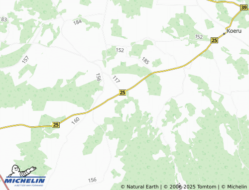 MICHELIN Müüsleri map - ViaMichelin