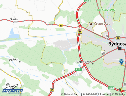 MICHELIN Łochowo map - ViaMichelin