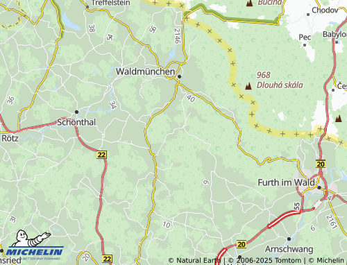 MICHELIN-Landkarte Machtesberg - ViaMichelin