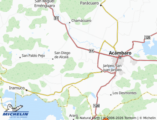 Mapa MICHELIN La Merced - ViaMichelin