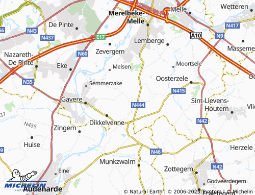 Carte MICHELIN Baaigem - ViaMichelin
