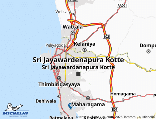 Kaart MICHELIN Bopetta - ViaMichelin