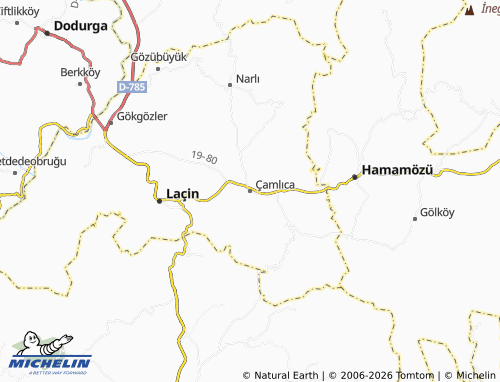 Mappa MICHELIN Çamlıca - ViaMichelin