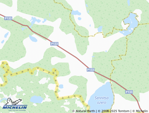 MICHELIN Bol'shaya Budnitsa map - ViaMichelin