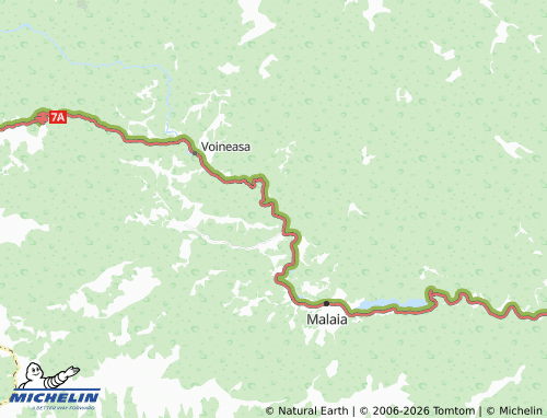 MICHELIN Valea Măceșului map - ViaMichelin