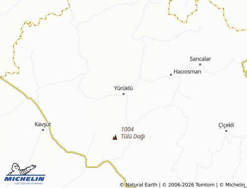 MICHELIN Yürüklü map - ViaMichelin