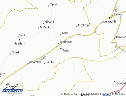 MICHELIN Çağlayan map - ViaMichelin