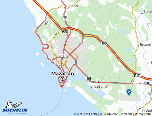 MICHELIN Santa Sofía map - ViaMichelin