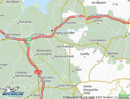 MICHELIN Les Oubeaux map - ViaMichelin