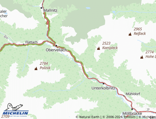 MICHELIN Gappen map - ViaMichelin